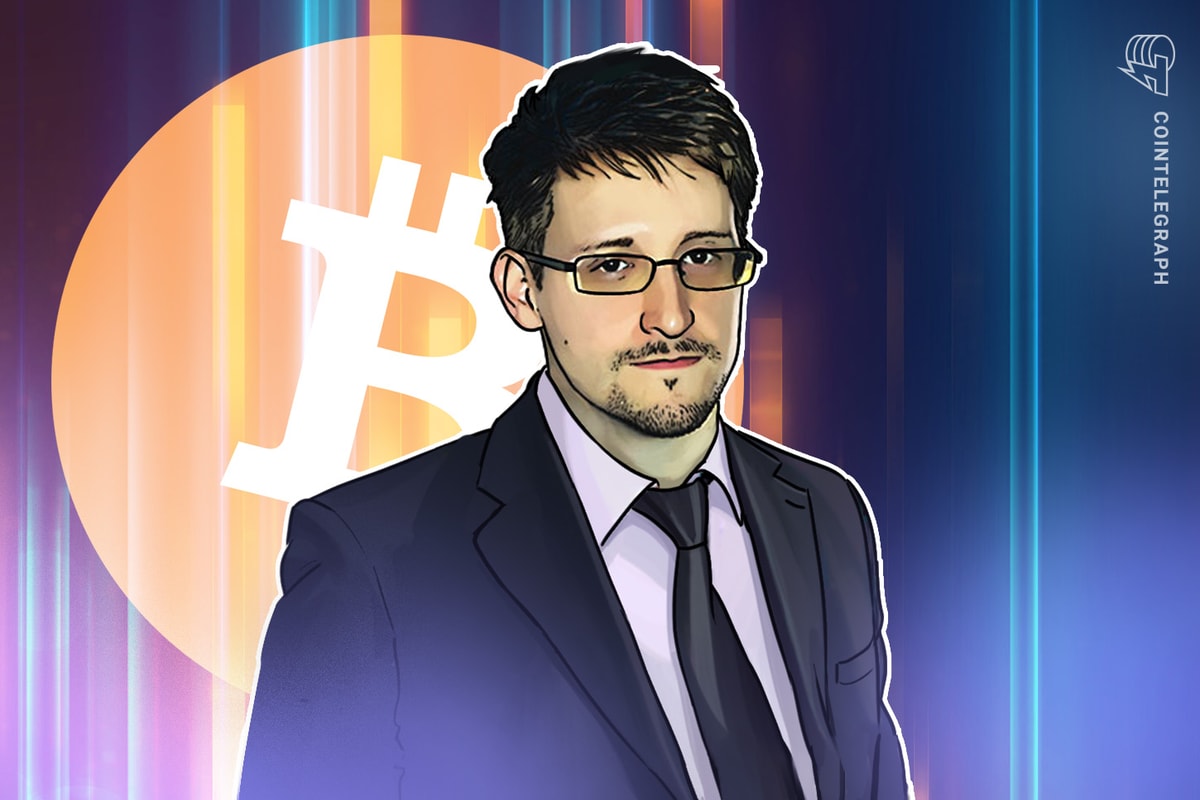 Focus on BTC fundamentals, says Edward Snowden