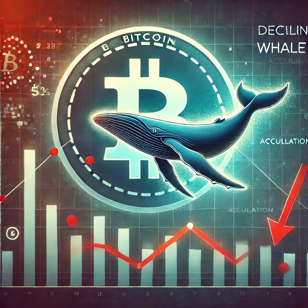 Is Bitcoin’s Bull Run Over? Report Shows Declining Whale Accumulation Points to Bearish Outlook